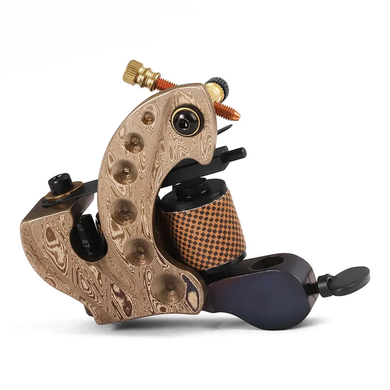 Tattoo Machine Gun Shader i messing