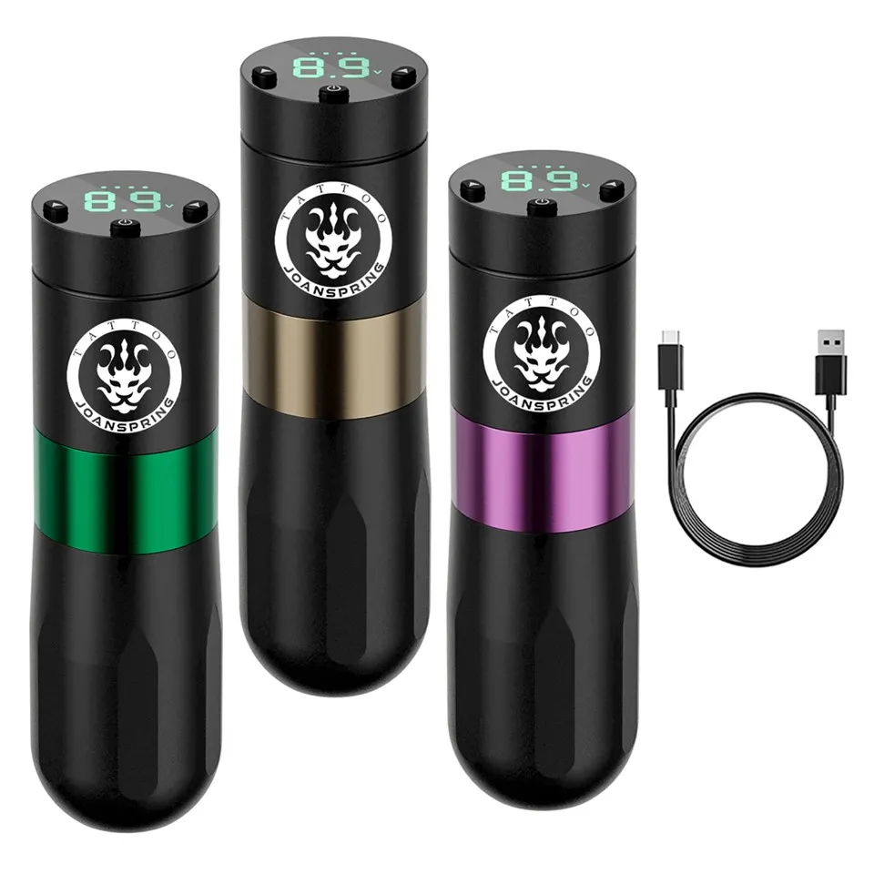 Trådløs batteri Rotary Tattoo Machine Pen X4